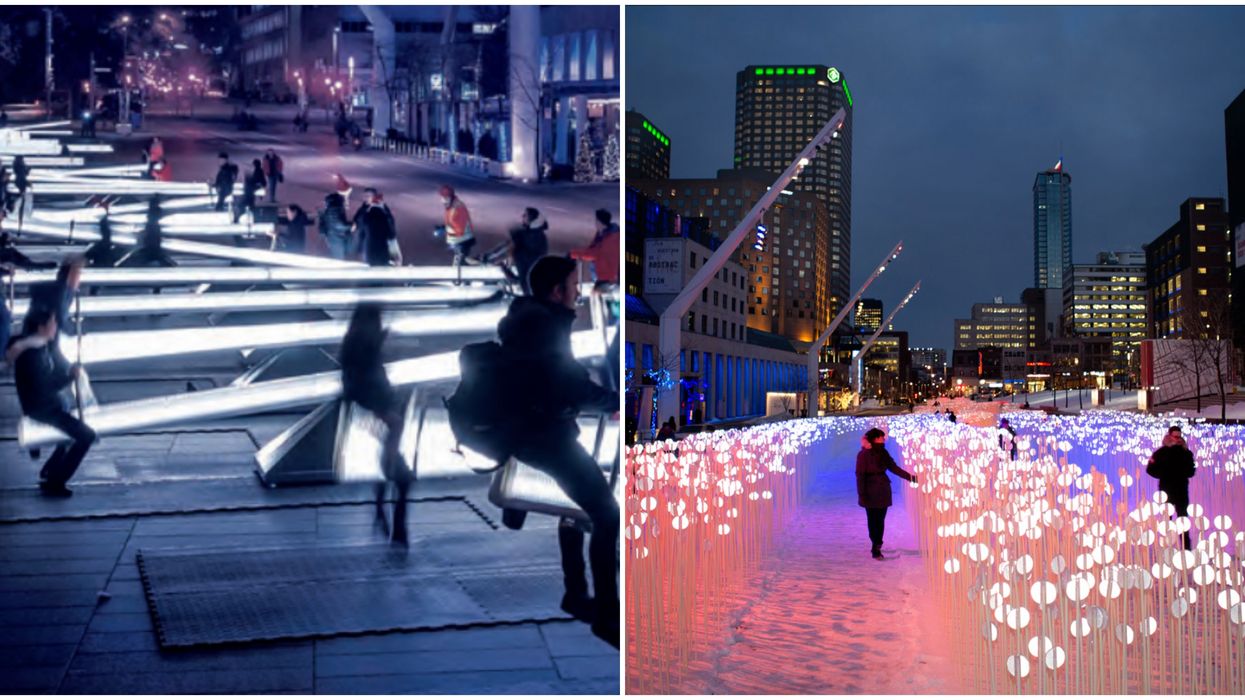Activités réconfort: un parcours illuminé débarque au Grand Marché de Québec en décembre