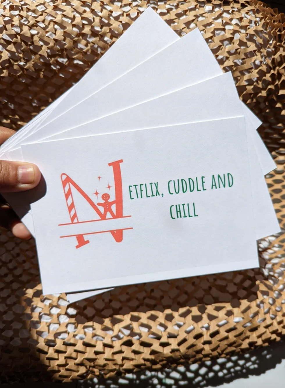 Adult Advent Calendar Activities Card Deck.