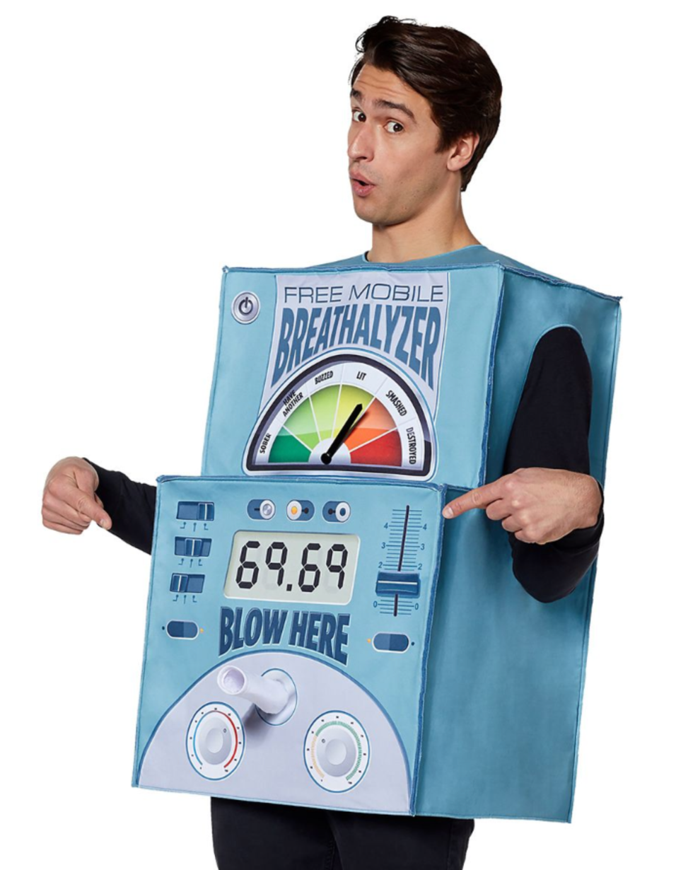 Adult Breathalyzer Costume.
