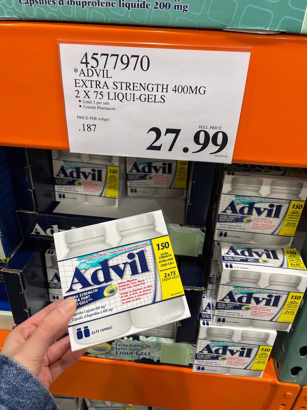 advil at costco