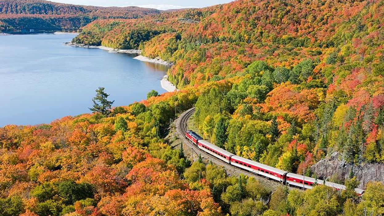 Agawa Canyon Tour Train In Ontario Offers Incredible Views Of Fall Colours