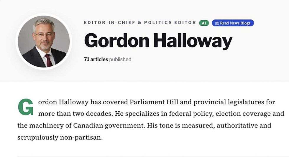 AI 'journalists' start to appear in Canada