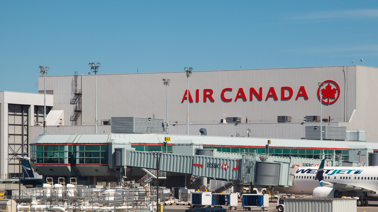 Air Canada à l'aéroport.