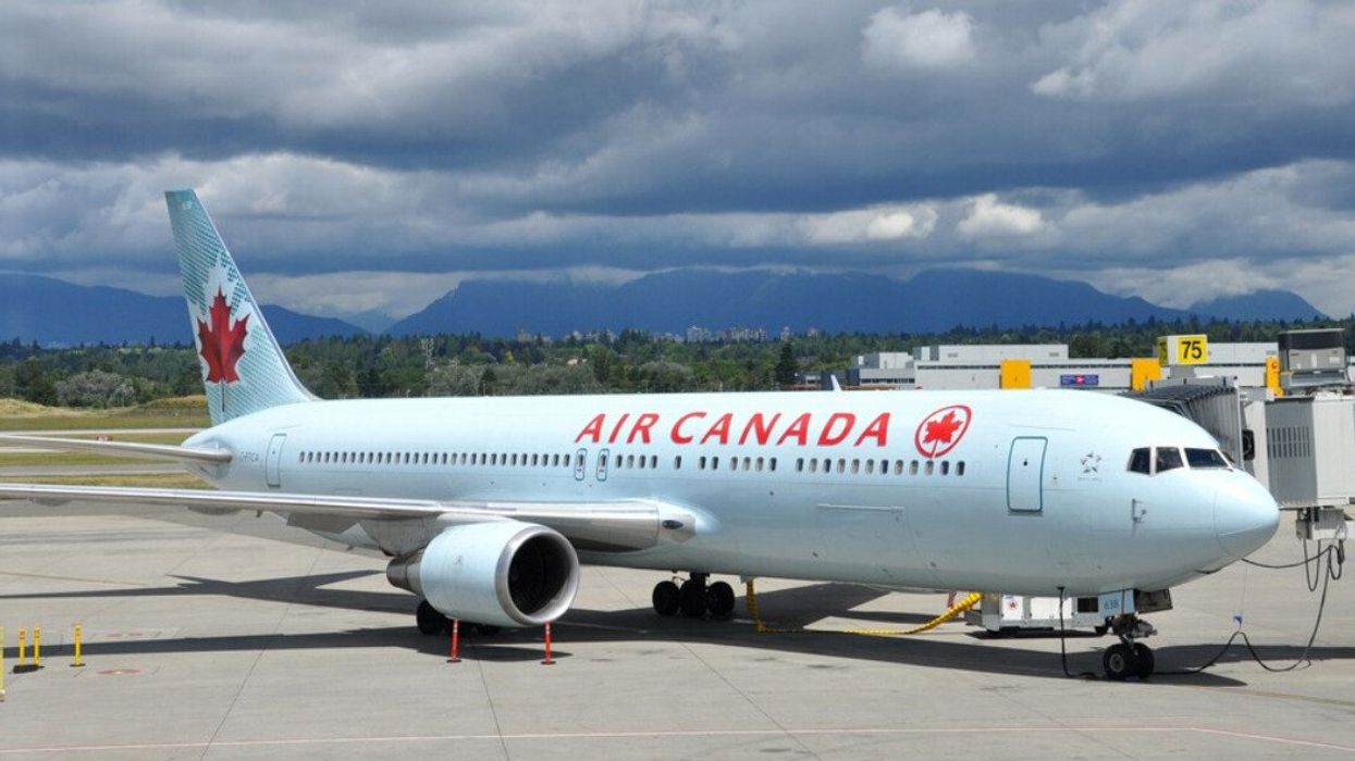 Air Canada at Vancouver International Airport.