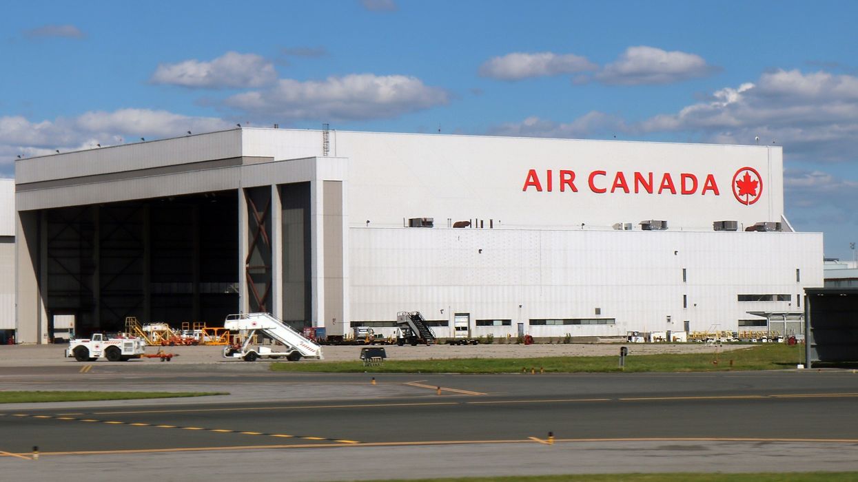 air canada building at toronto pearson international airport