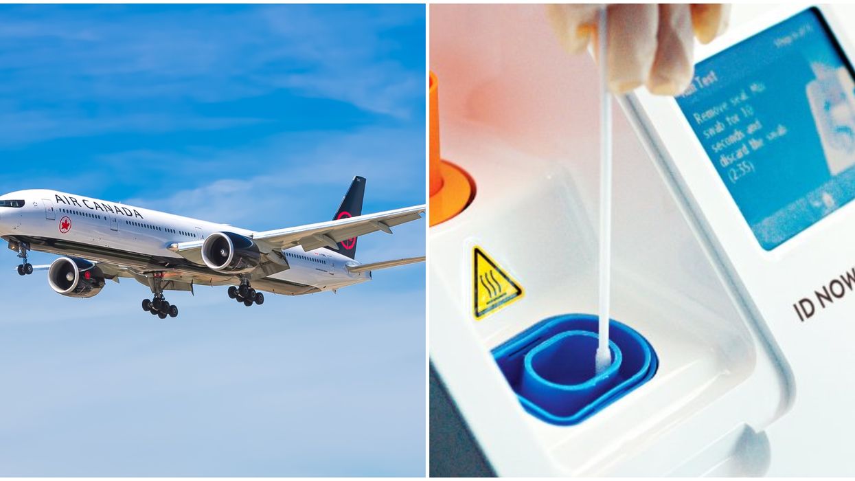 Air Canada COVID-19 Tests That Are Being Ordered Give Results In Just Minutes