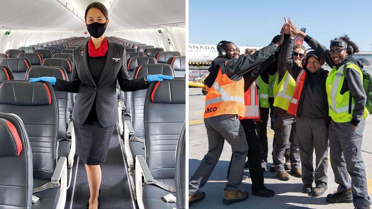 Air Canada employees.