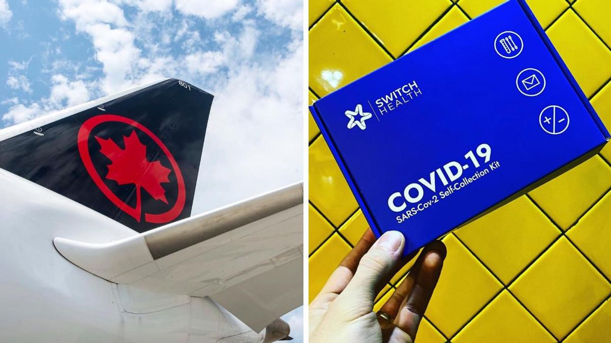 Air Canada Is Now Offering Self-Test COVID-19 Kits That Can Be Packed In Your Suitcase