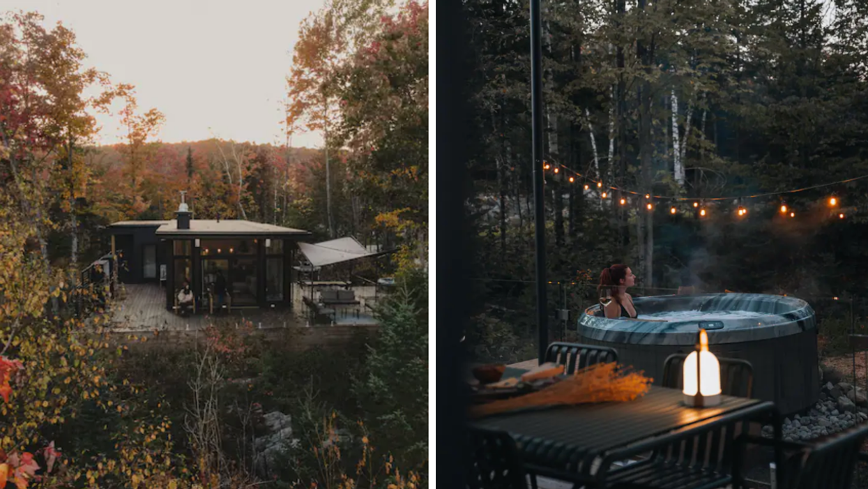 Airbnb à louer dans les Laurentides au Québec.