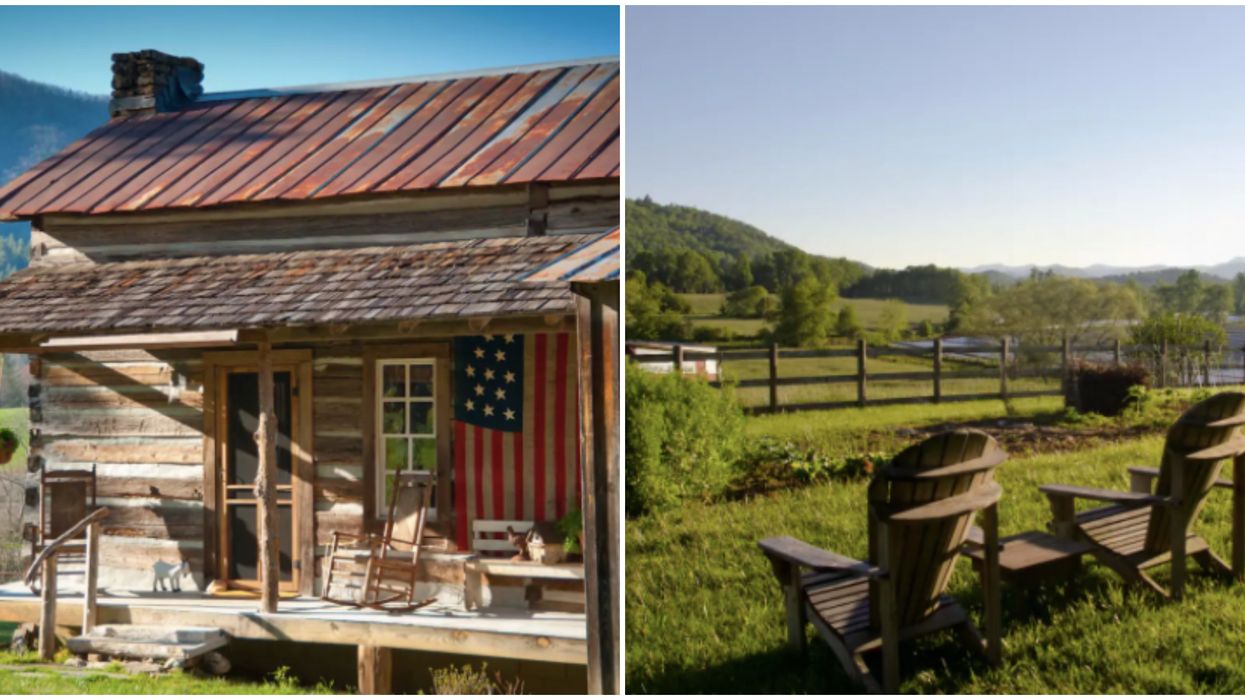 Airbnb Cabin Rental In Georgia Is the Perfect Getaway Spot For Romantic Mountain Views