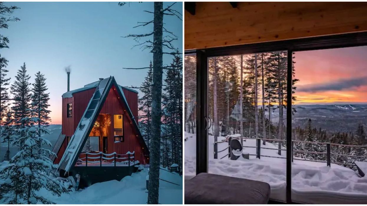 Airbnb : cabine cachée au Québec pour 2021