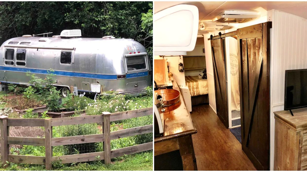 Airstream Airbnb Glamping Rental Near Atlanta Is Only Around $80 Per Night