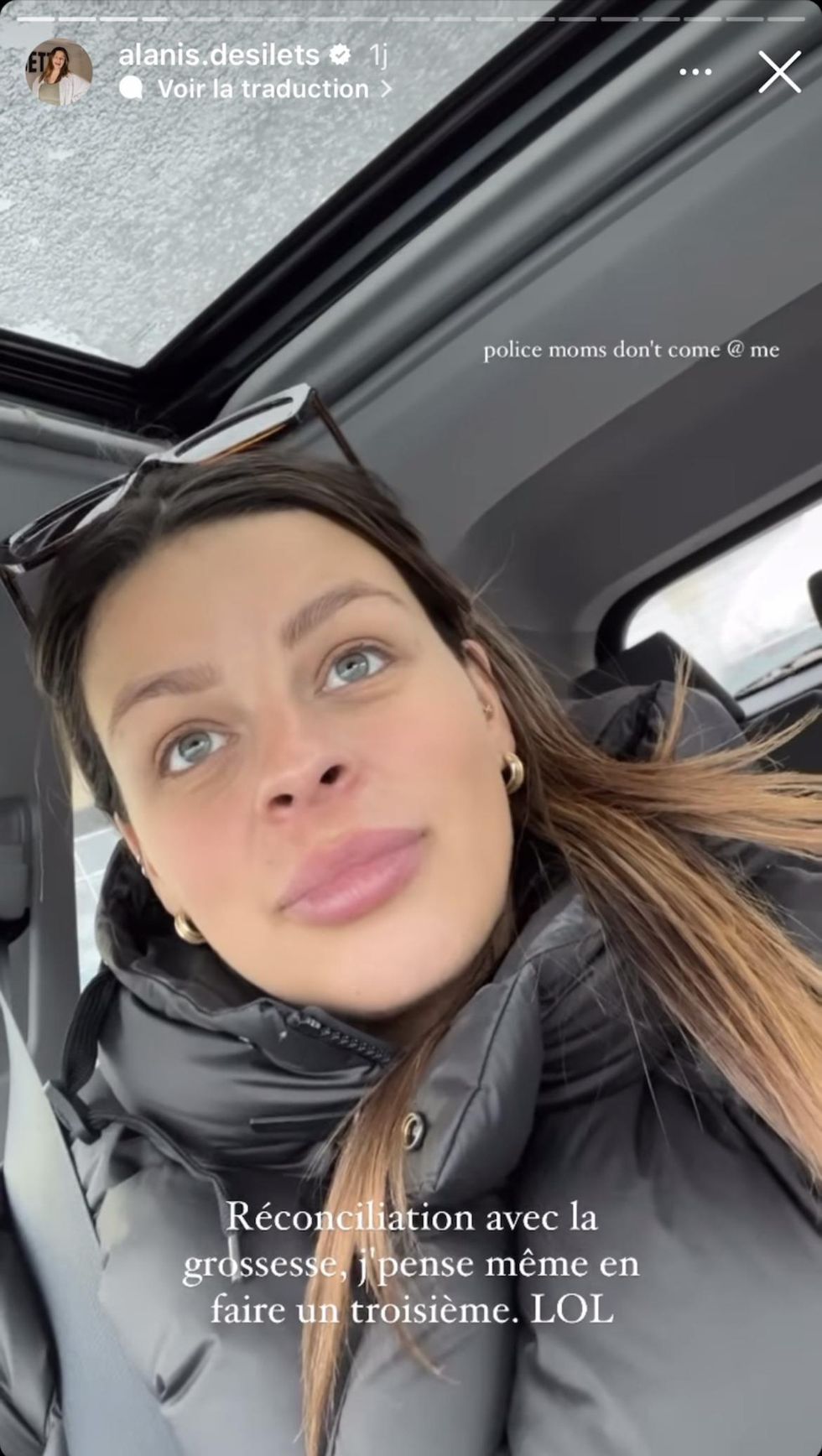 Alanis parle de sa deuxi\u00e8me grossesse.