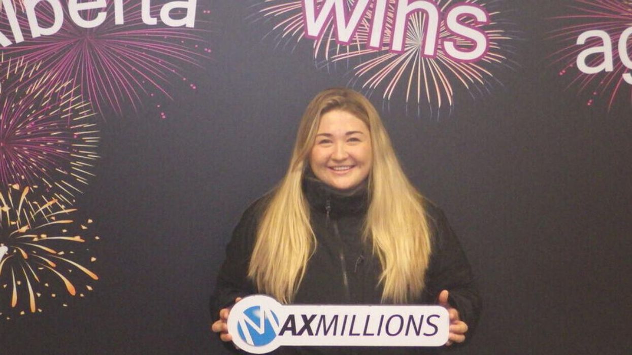 Alberta lotto winner Megan Klain.