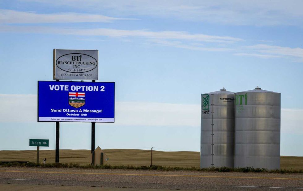 Alberta Premier Smith casts her referendum vote