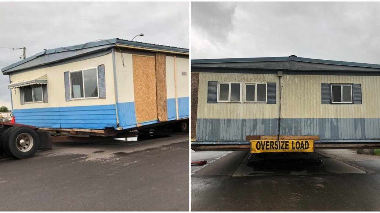 Albertan Mobile Home Seized After Going Down The Highway (PHOTOS)