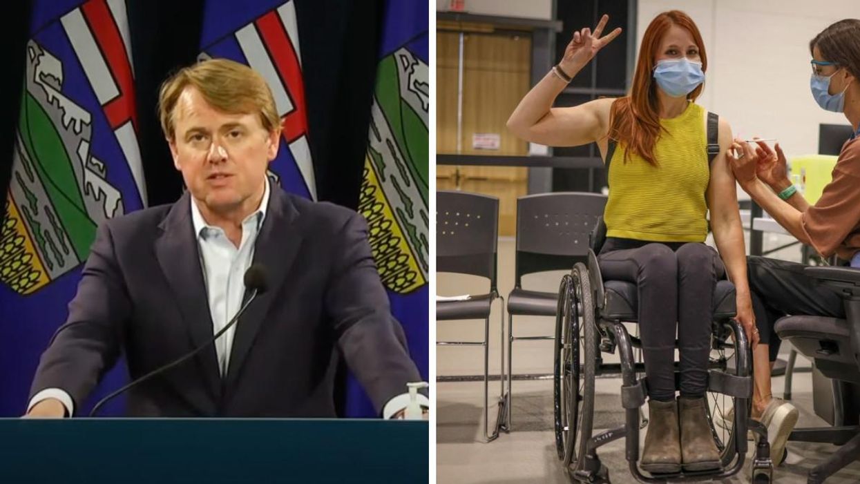 Alberta’s New Vaccine Incentive Offers Residents Money Per Dose If They’re Still Unvaxxed