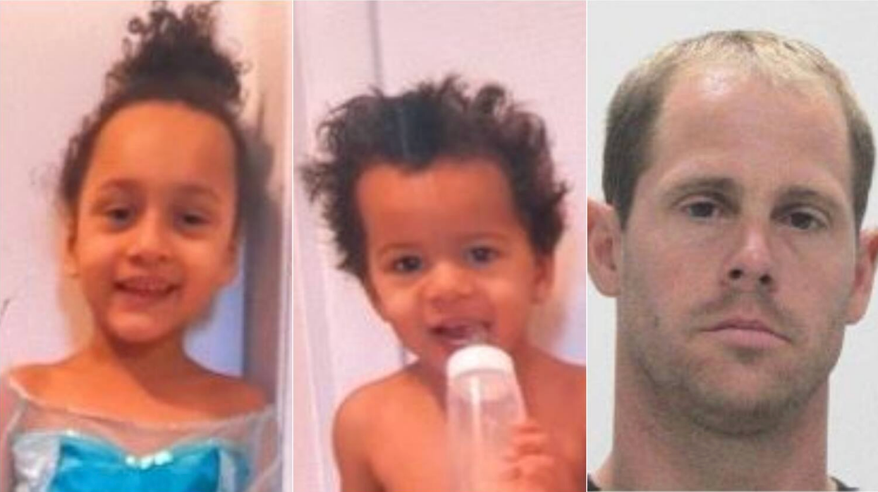Alerte AMBER : Evelyne Gourgues, 3 ans, Charles Gourgues, 2 ans et Keven Gourgues, 40 ans, recherchés par la Sûreté du Québec.