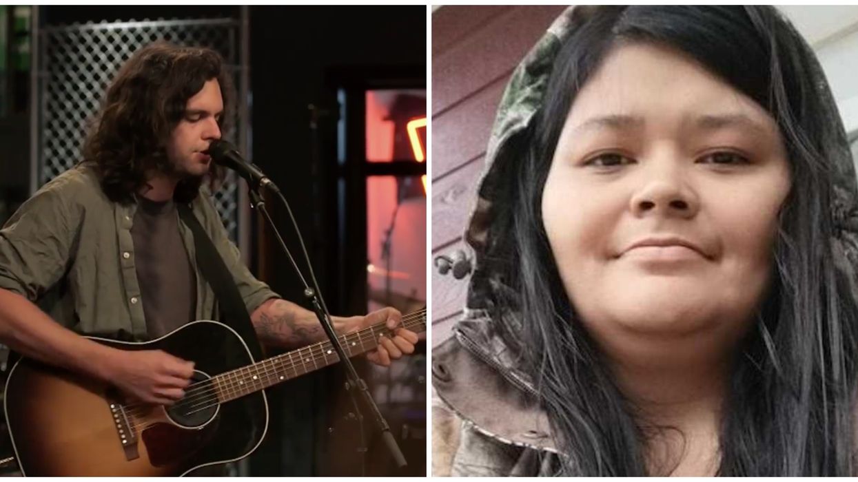 Alex Burger de La Voix passe un message pour Joyce Echaquan pendant sa performance