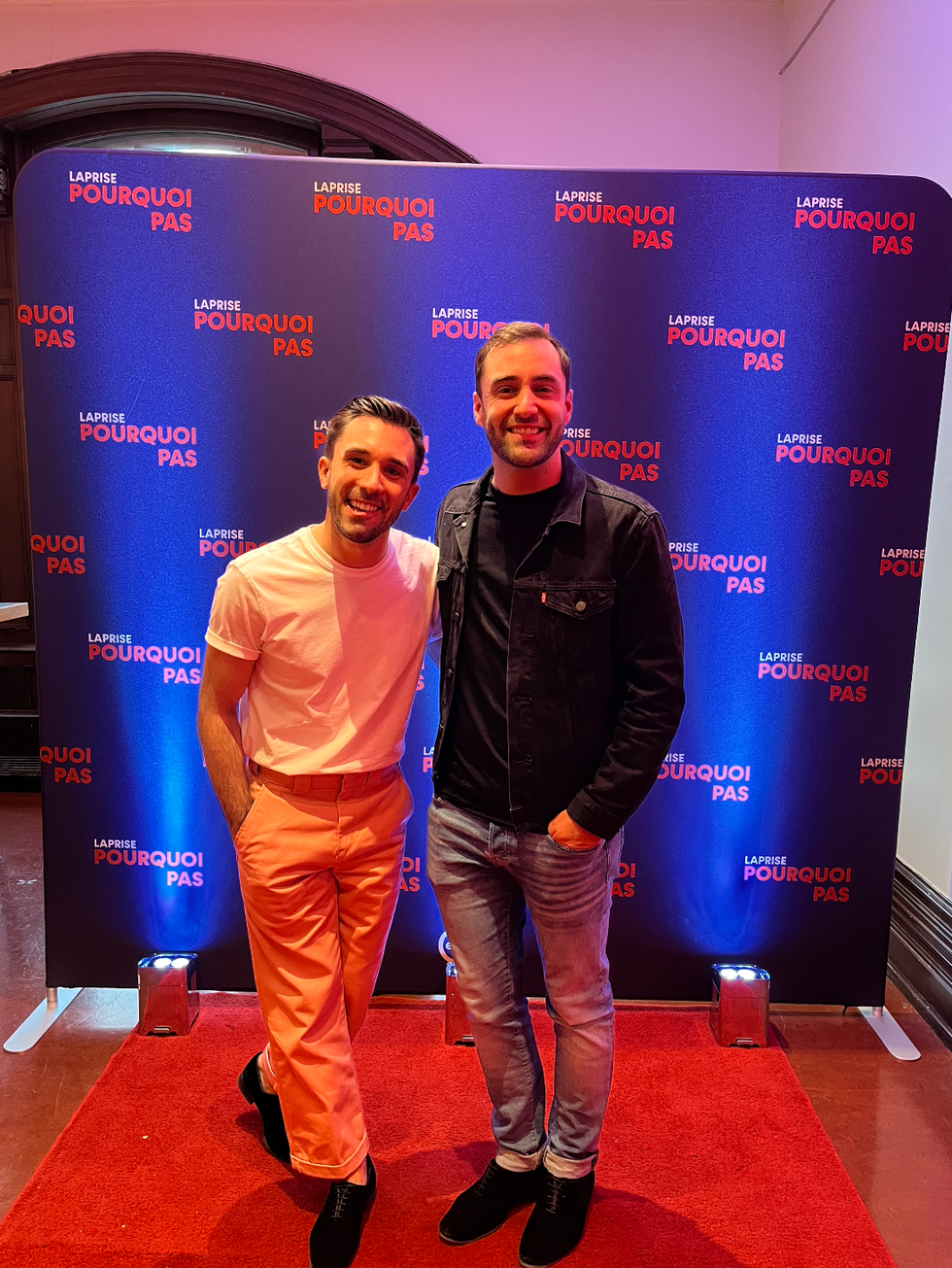 Alex Francoeur de R\u00e9volution et David Latulippe de La Voix 4.