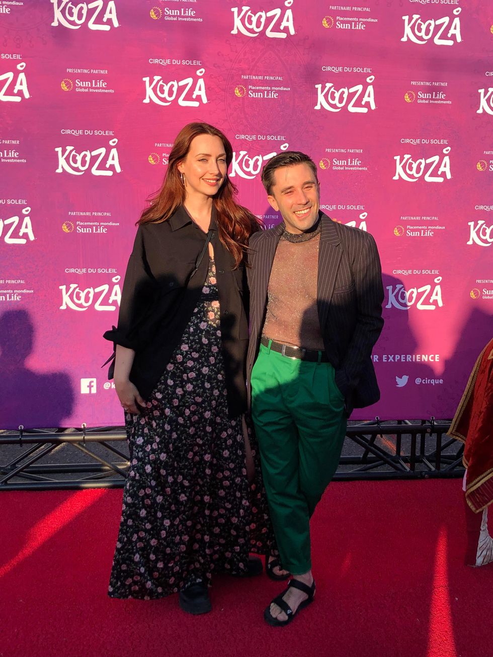 Alex Francoeur et Julie Dombrowski.