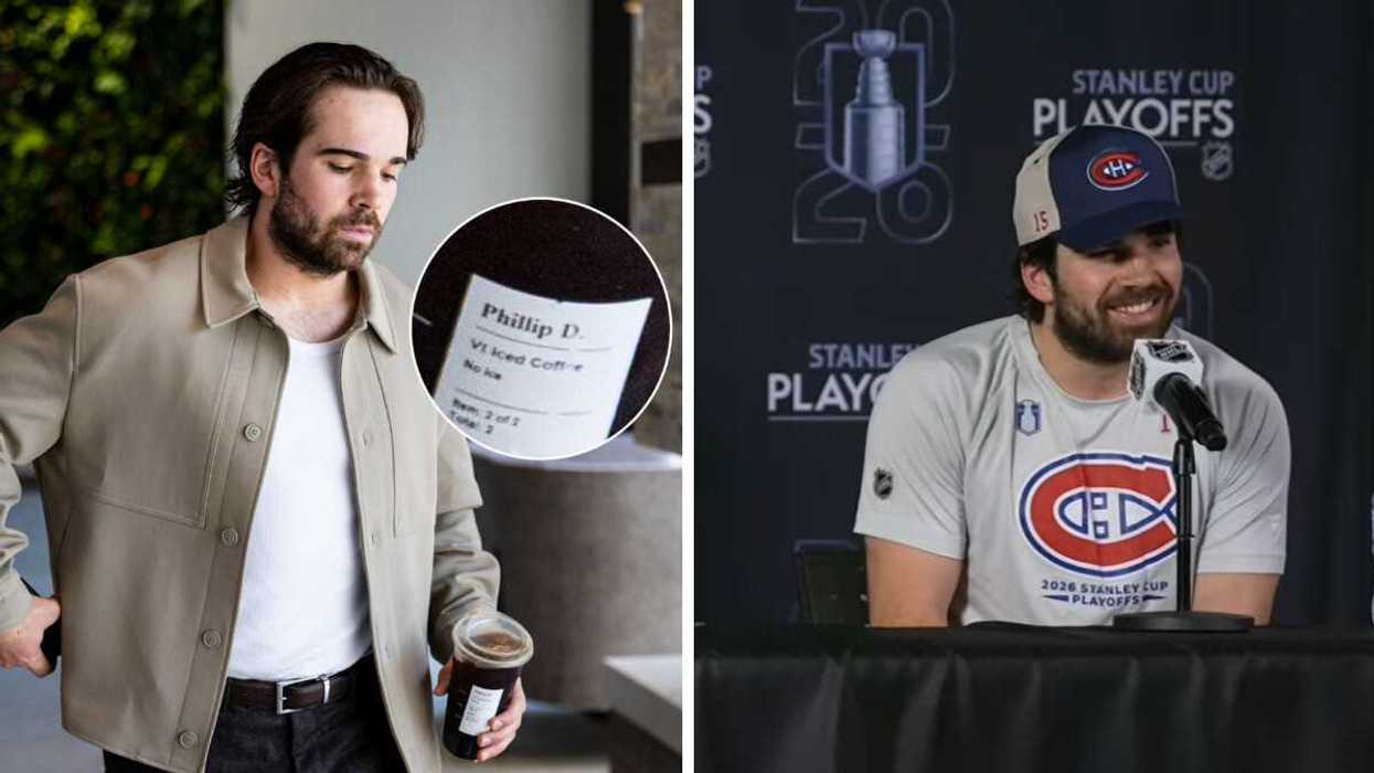 Alex Newhook des Canadiens de Montréal.