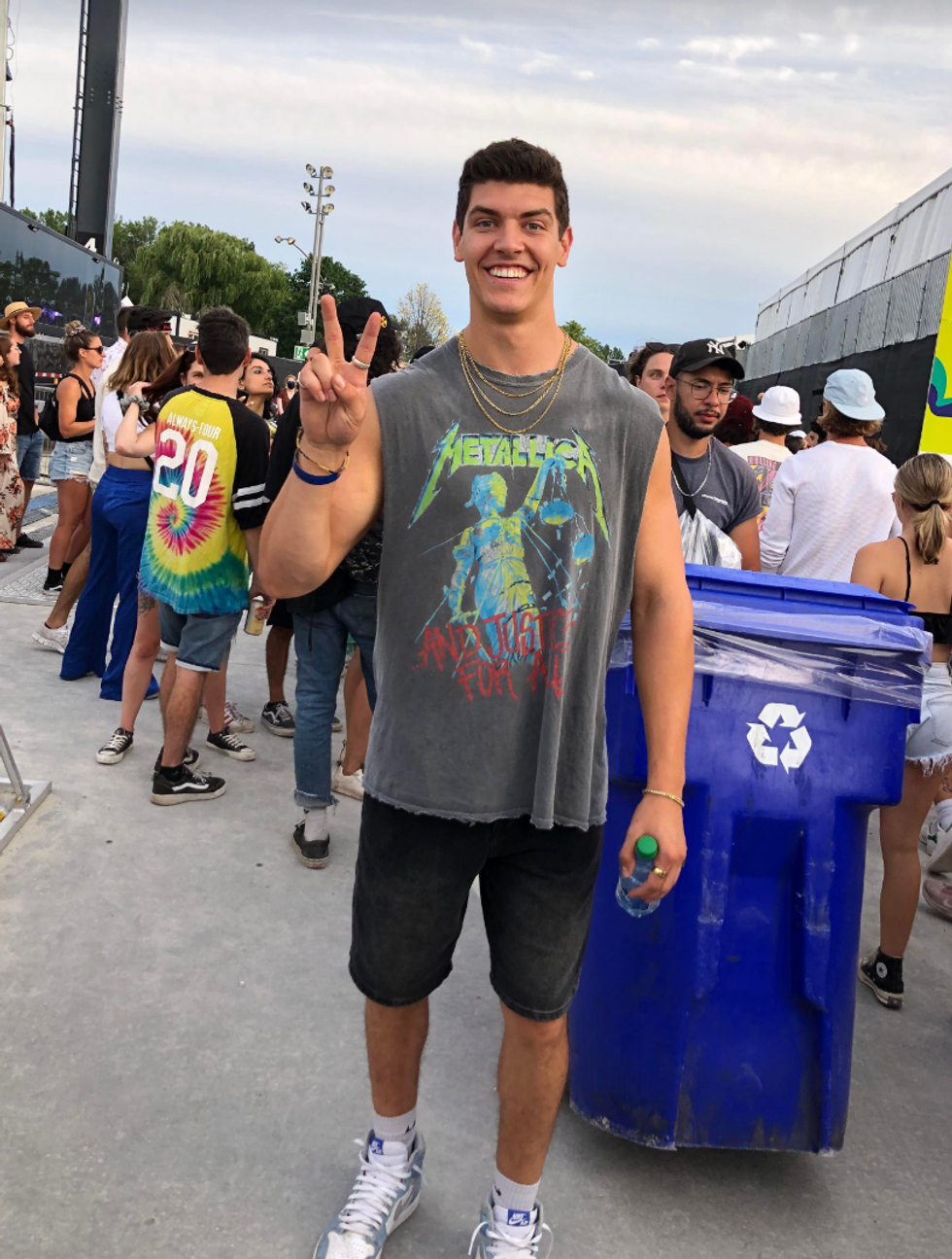 Alex Yelle d'OD \u00e0 Osheaga.