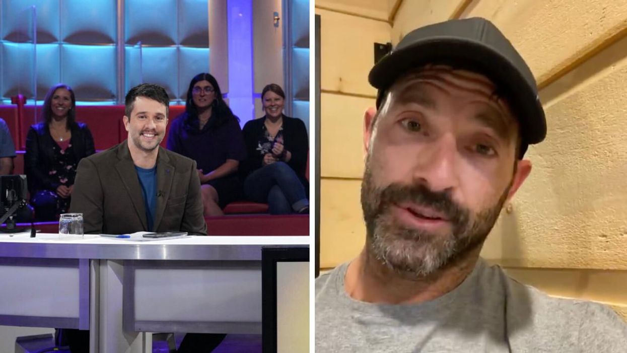 Alexandre Barrette lance une flèche à Guillaume Lemay-Thiverge à la 1re de TLMEP