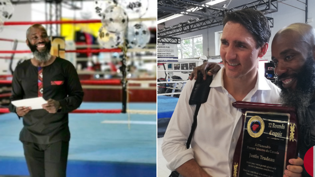 Ali Nestor, entraîneur de boxe de Justin Trudeau, s'attaque au racisme à Montréal
