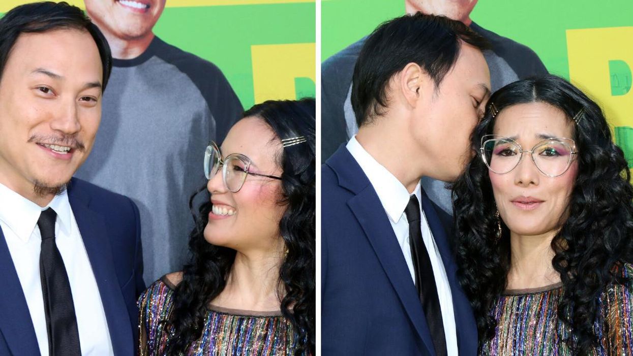Ali Wong with then-husband Justin Hakuta at the 'Always Be My Maybe' premiere.