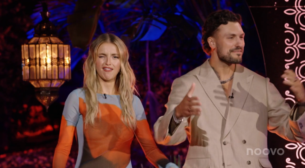 Alicia Moffet et Fr\u00e9d\u00e9rick Robichaud au tapis rouge d'OD Andalousie.