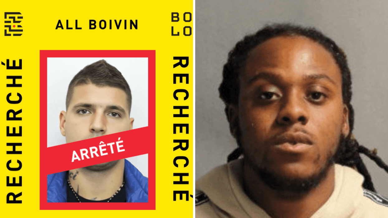All Boivin. Droite : Tamah McLean, le nouveau criminel le plus recherché au Canada.