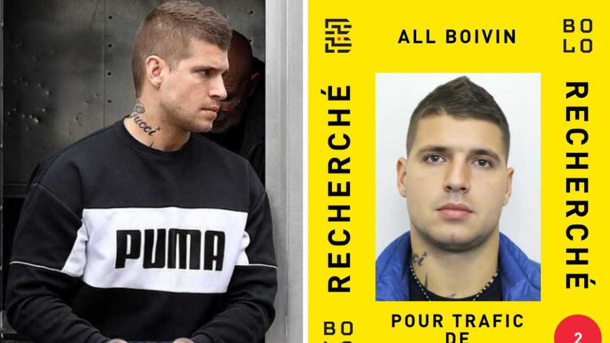 All boivin, le fugitif le plus recherché au Canada en 2026.
