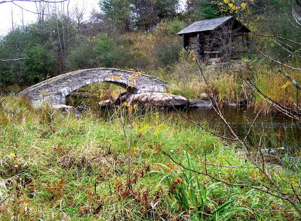 Allan's Mill on Tay River.