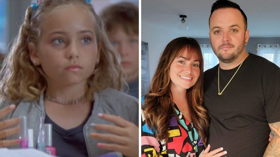 Am\u00e9lie Richer dans La myst\u00e9rieuse mademoiselle C. Droite : Am\u00e9lie Richer.