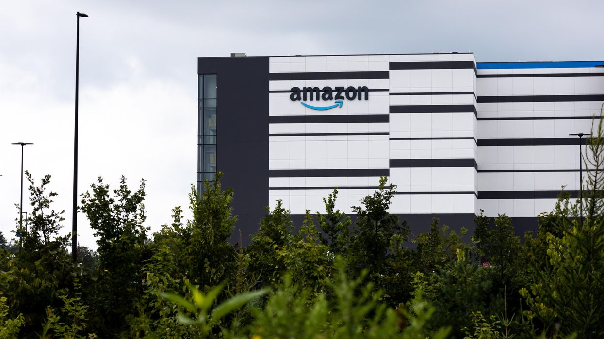 Amazon warehouse facility in Barrhaven, Ottawa.