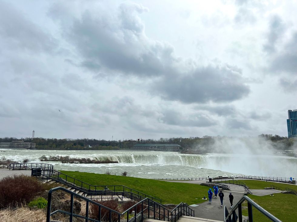American side of Niagara Falls.