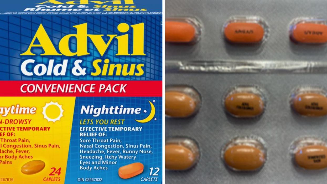 An Advil Recall Has Been Issued Due To Concerns About A ‘Labelling Error'