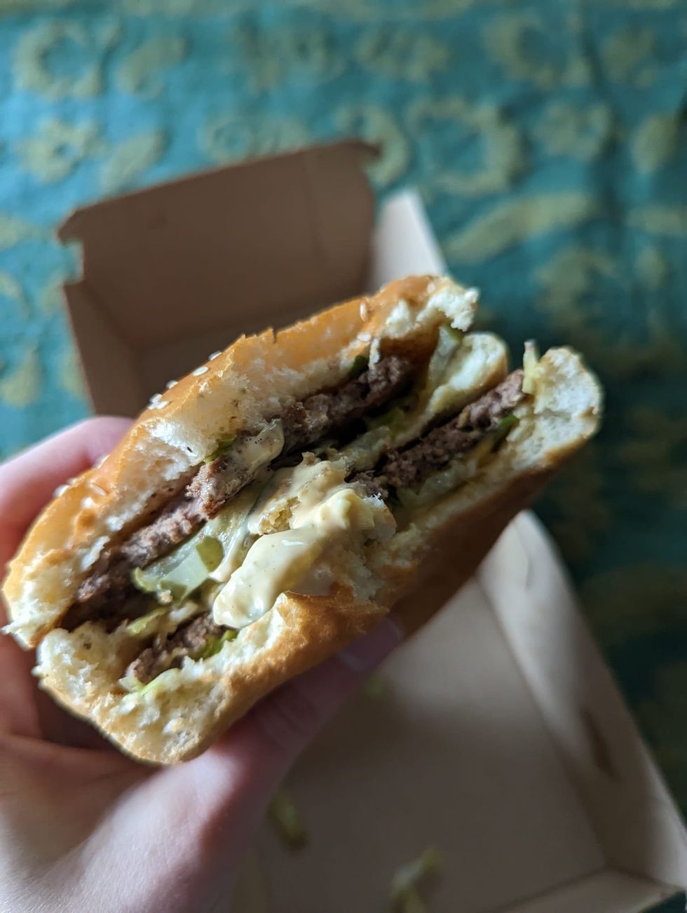 An American Big Mac.