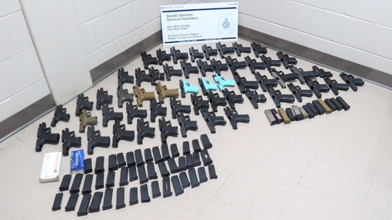An American Woman Tried To Enter Canada With 56 Guns In The Trunk Of Her Car