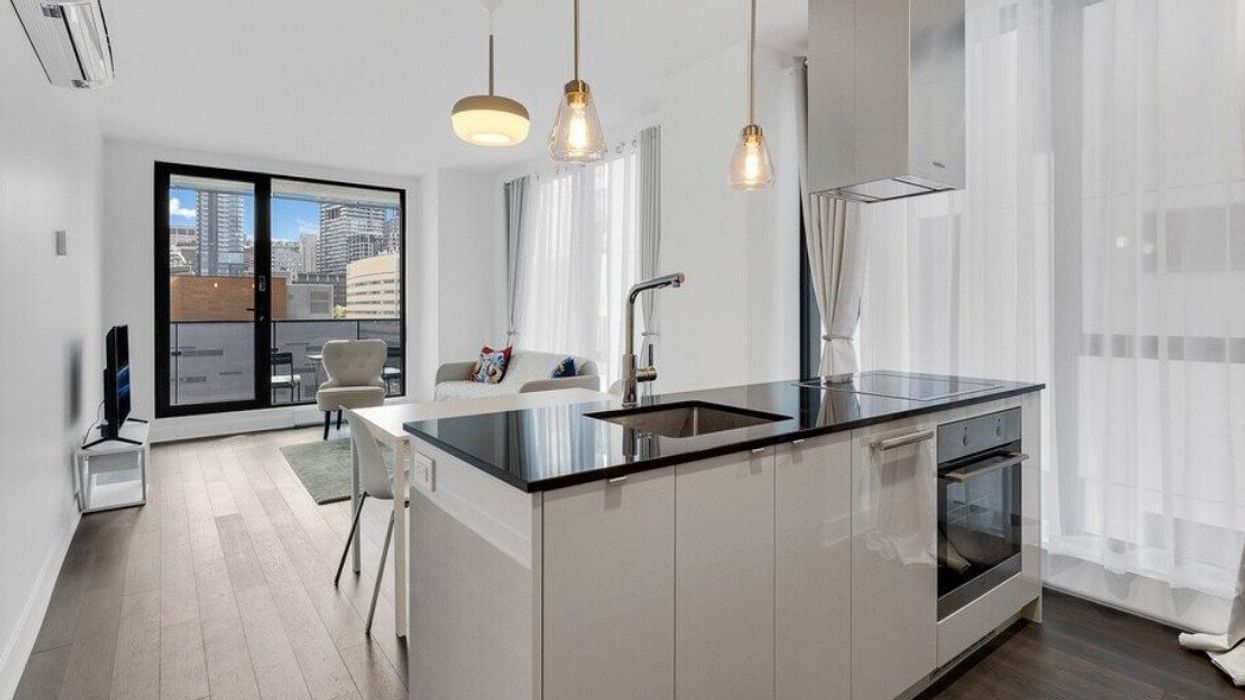 An apartment for rent in Montreal, QC.