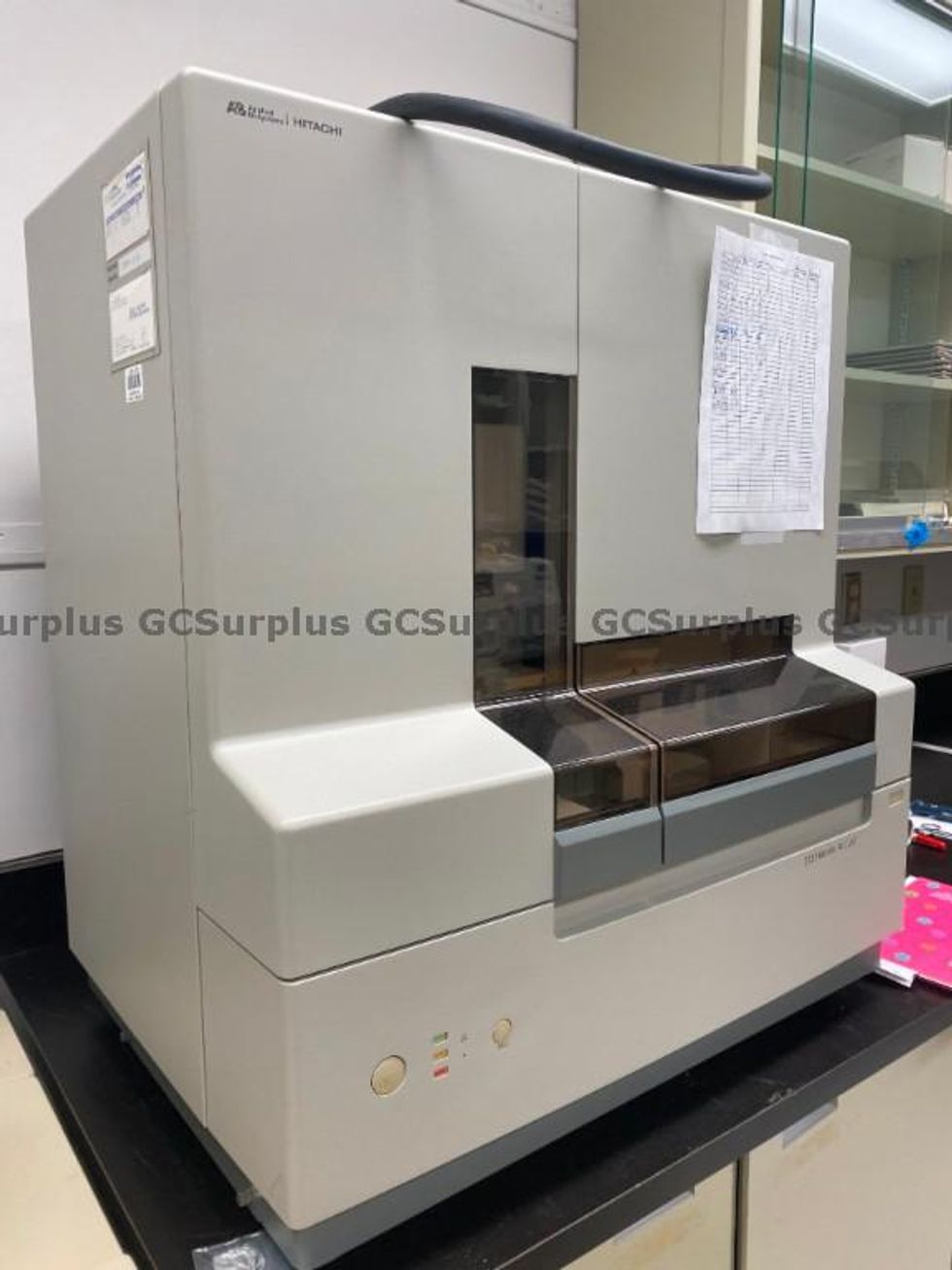 An Applied Biosystems 3130 Genetic Analyzer DNA Sequencer