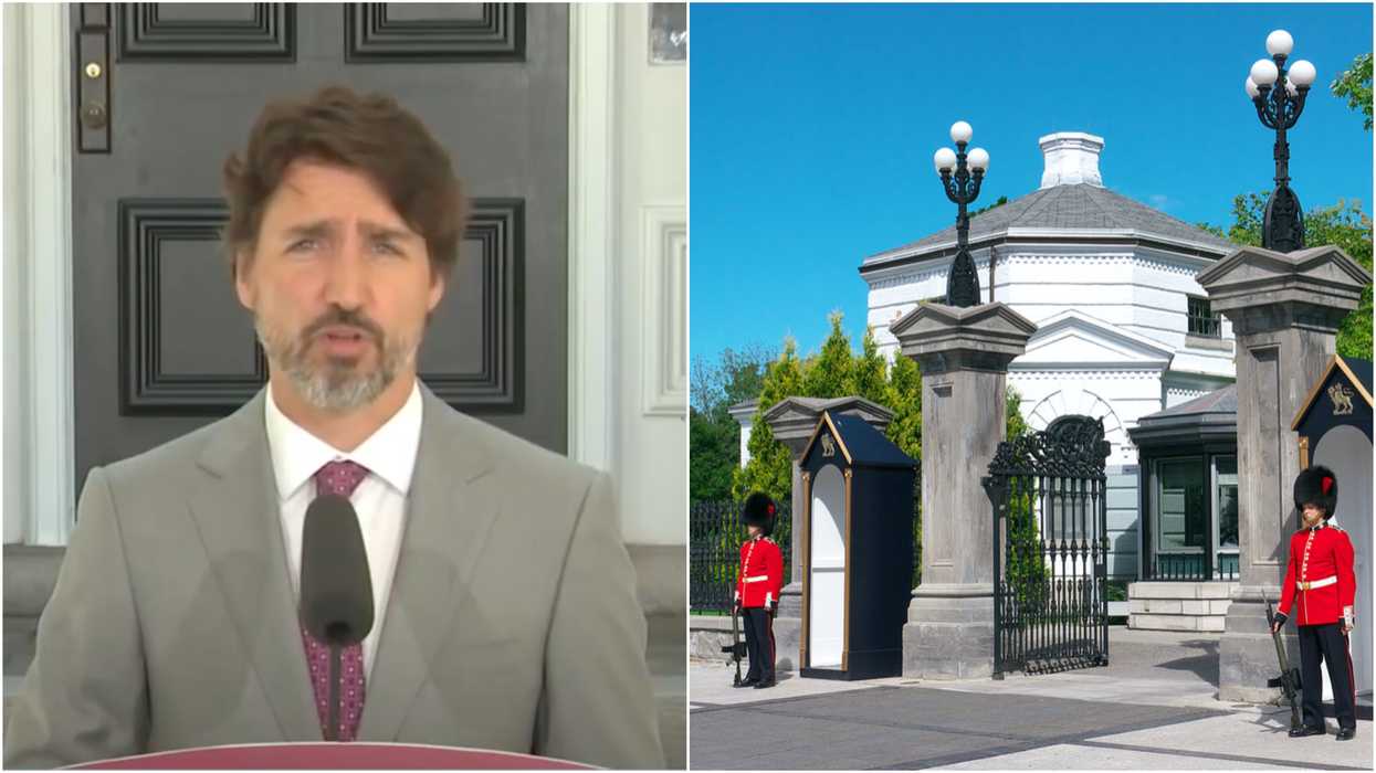 An 'Armed Man' Broke Into The Grounds Of Rideau Hall But The PM Wasn't Even There