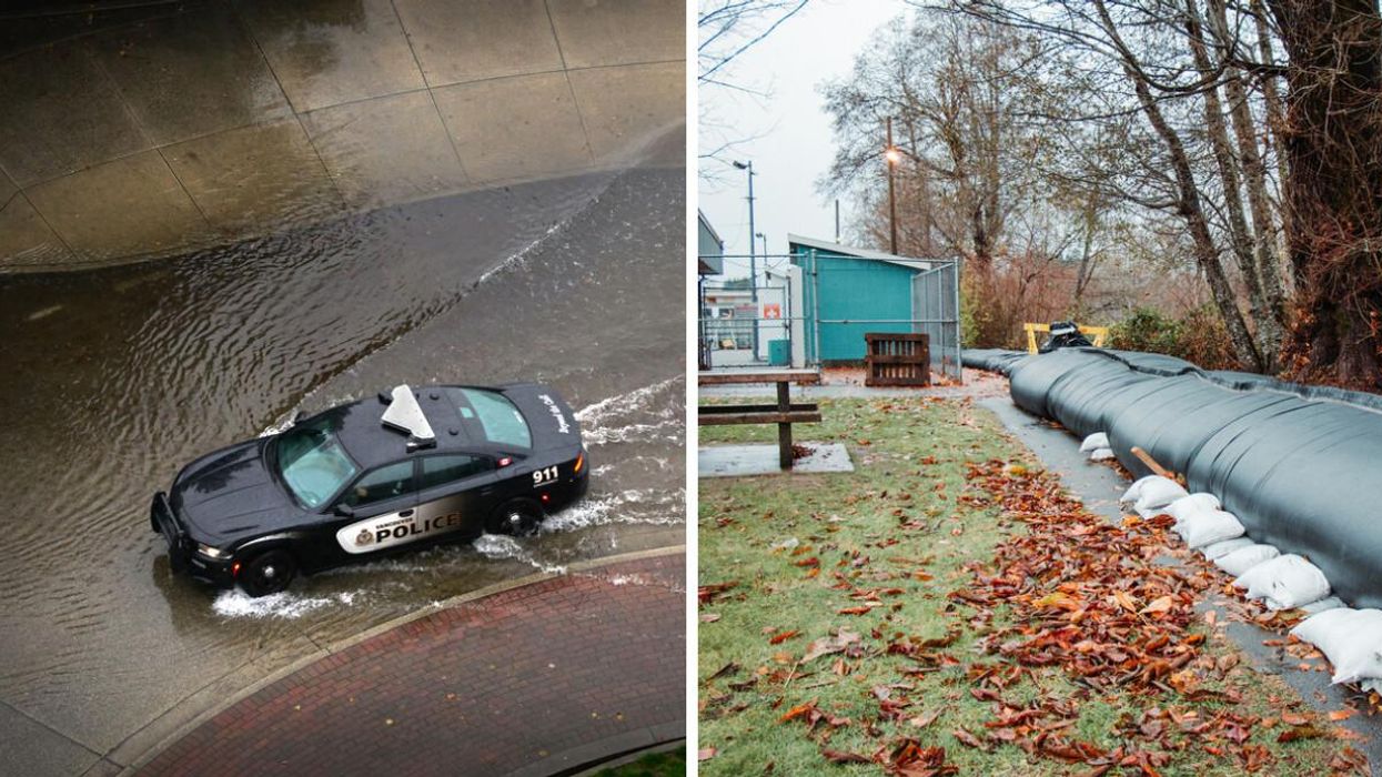 An 'Atmospheric River' Is Hitting Parts Of BC With So Much Rain There Might Be 'Flash Floods'