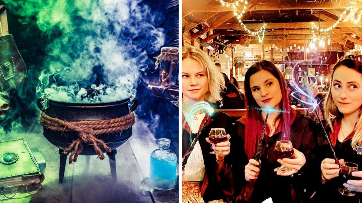 An Enchanted Wizard's Bar Is Popping Up In Toronto & You Can Brew Boozy Potions
