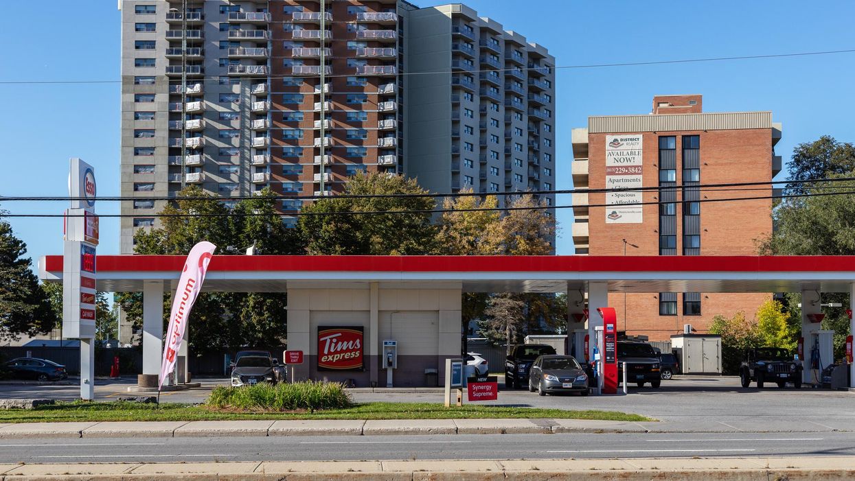 An Esso gas station in Ontario.