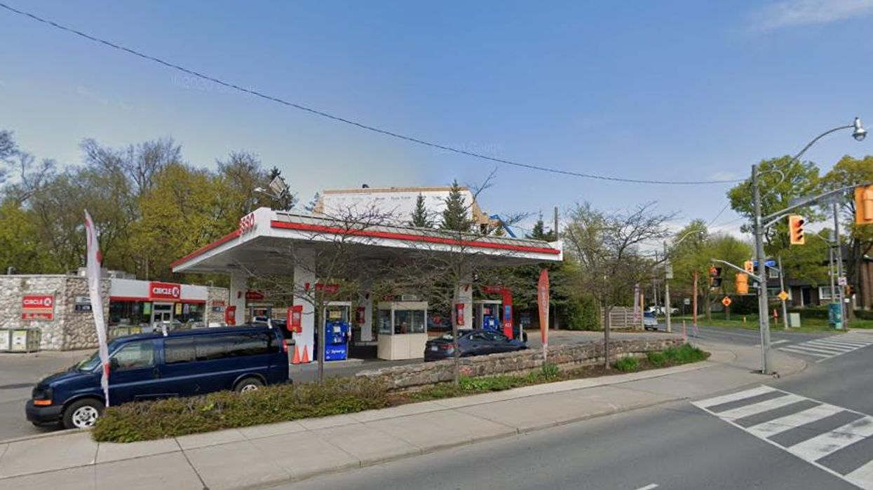 An Esso gas station in Ontario.