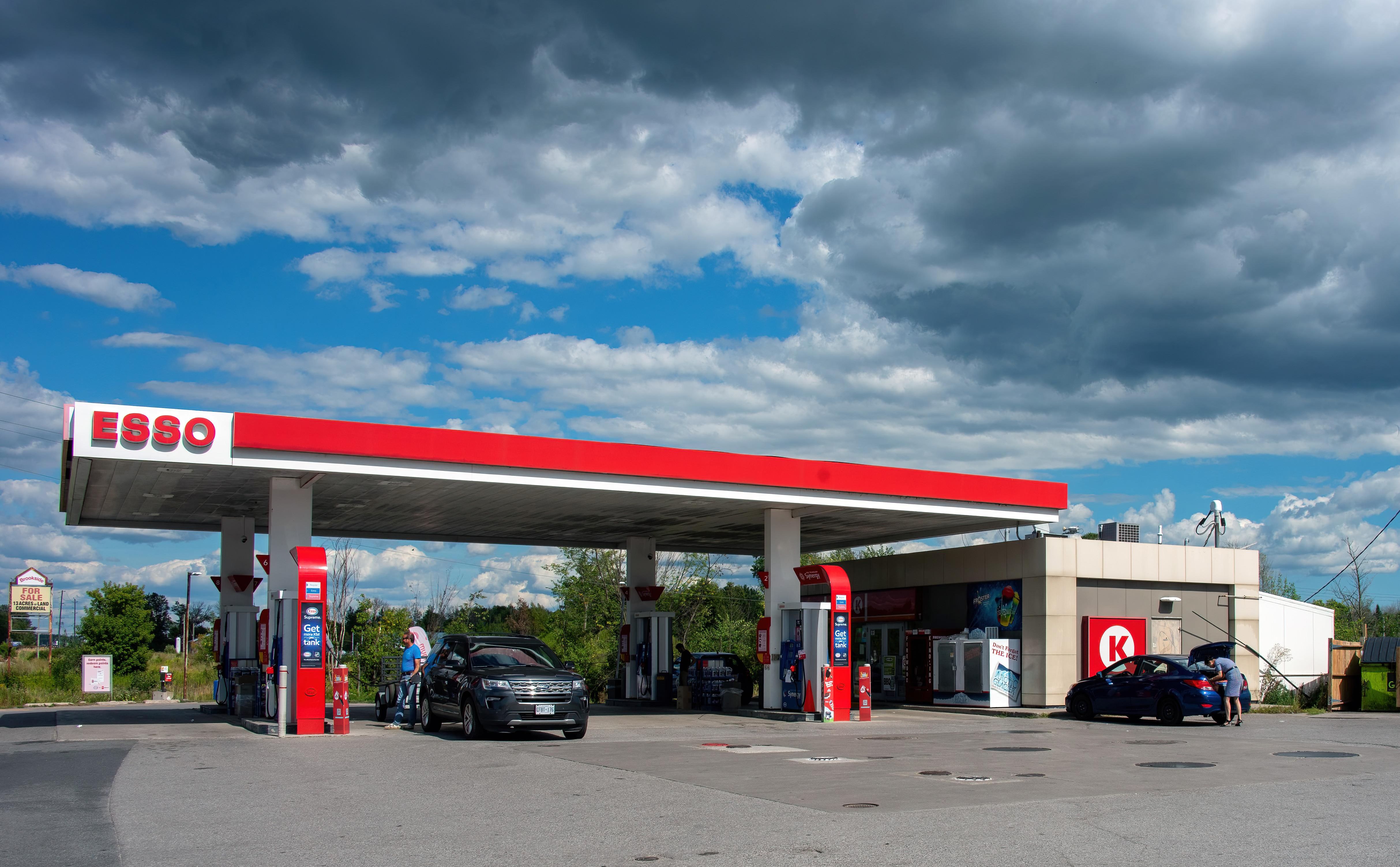 An Esso gas station in Ontario.