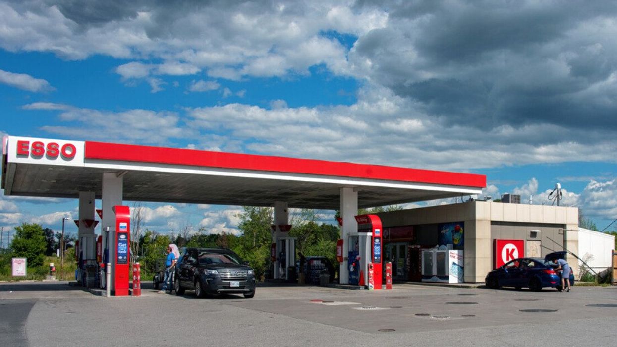 An Esso gas station in Ontario