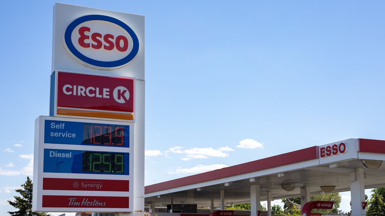 An Esso gas station in Ontario.